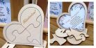 Szív puzzle - KÖSZÖNÖM ÉDESANYÁM!