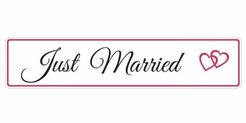 Esküvői Rendszámtábla választható grafikával - 8