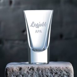 gravírozott üveg Legjobb Apa - pálinkás pohár