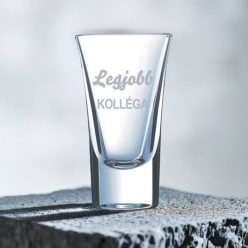 gravírozott üveg Legjobb KOLLÉGANŐ- pálinkás pohár