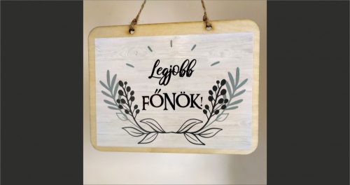 fa Fatábla -  Legjobb Főnök!
