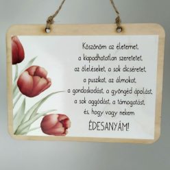 fa Fatábla - Édesanyám "Köszönöm az életemet..."