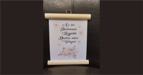 fa Dadus NÉNI- dekorléces lap