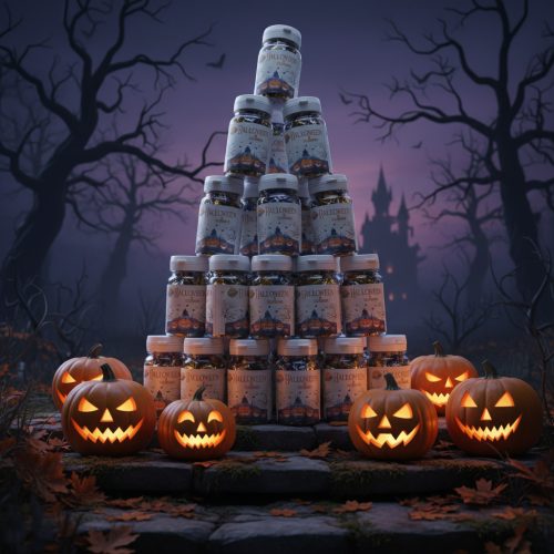 Halloween szelleme bogyó