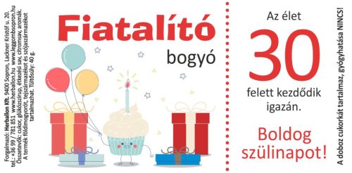 30 Boldog szülinapot! Fiatalító bogyó