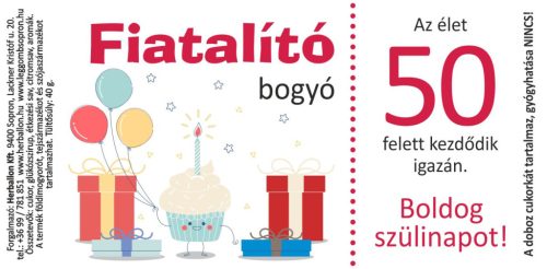 50 Boldog szülinapot! Fiatalító bogyó
