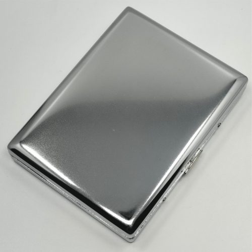 gravírozott fém Fém cigaretta tárca - sima- gravírozható