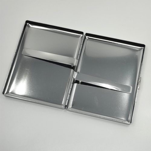 gravírozott fém Fém cigaretta tárca - sima- gravírozható