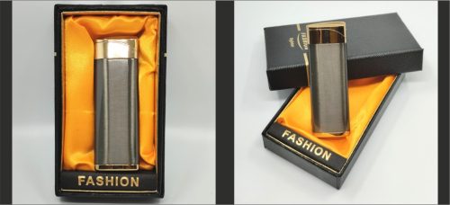 gravírozott Öngyújtó ANTRACIT-ARANY gravírozható