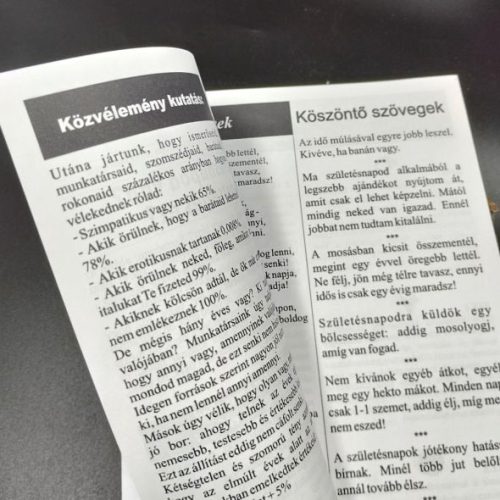 Apád nemzett újság - szülinapi ajándék