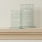 gravírozott üveg Üvegplakett ajándék - Dadusnéninek