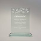 gravírozott üveg Üvegplakett ajándék - Dadusnéninek