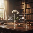 gravírozott üveg Üvegplakett aranylakodalomra - 50. házassági évfordulóra