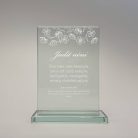 gravírozott üveg Üvegplakett ajándék - Óvónéninek