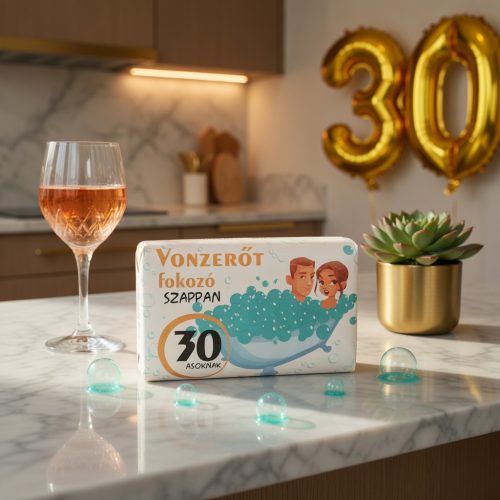 30-as szülinapi szappan