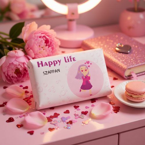 Happy Life Girl szappan