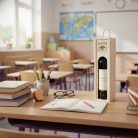 gravírozott fa Ballagásra Búcsúzunk - bortartó doboz