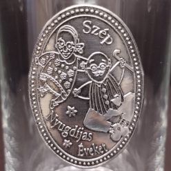 üveg Nyugdíjas óncímke